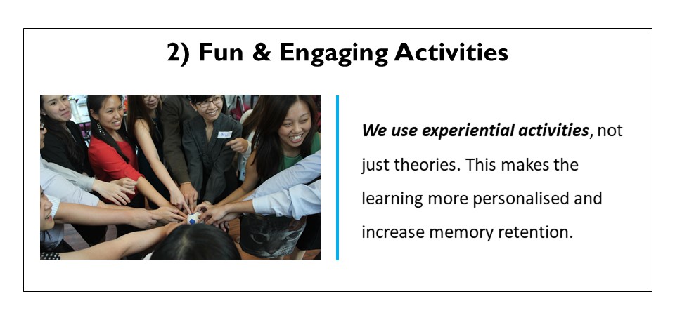 Fun & engaging activities